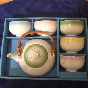 Bamboo Tea Set